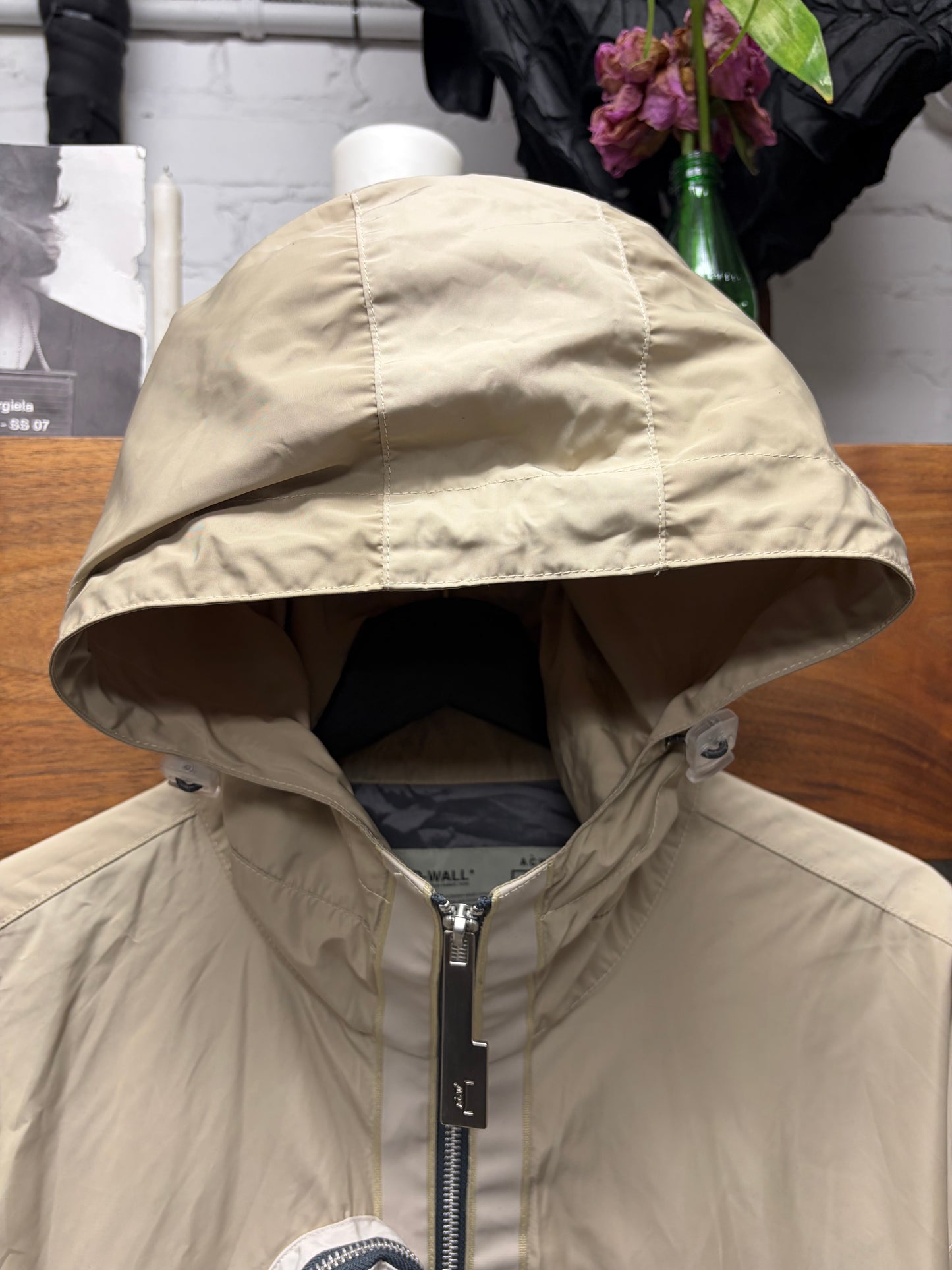 A-Cold-Wall* Natural Tan/Cream ‘Passage’ Shell Jacket