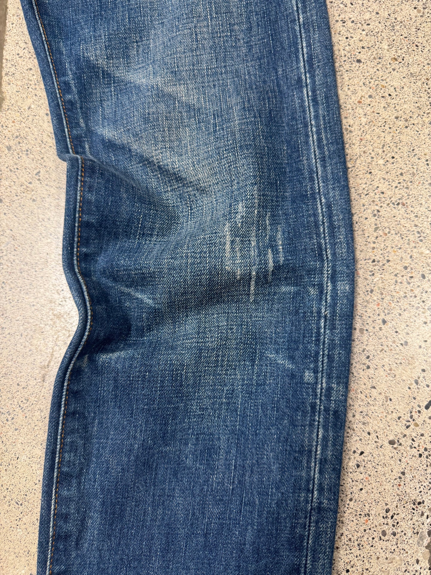 SS2003 Dior Homme by Hedi Slimane ‘Clawmark’ Unaltered Blue Denim