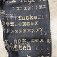 Hysteric Glamour ‘Typewriter’ Faded Black Flared Denim