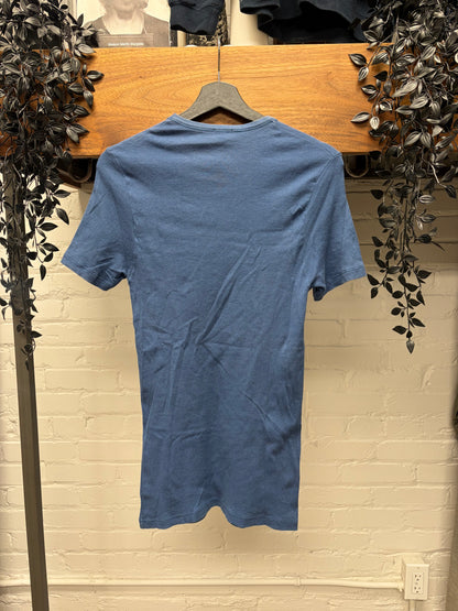 2000s Dolce & Gabbana ‘Rugby’ Blue Slogan T-Shirt