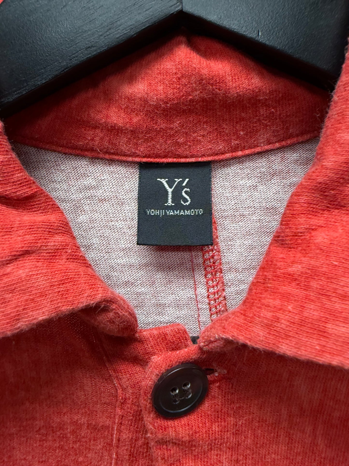 Yohji Yamamoto ‘Yokai’ Monster Red Graphic Polo