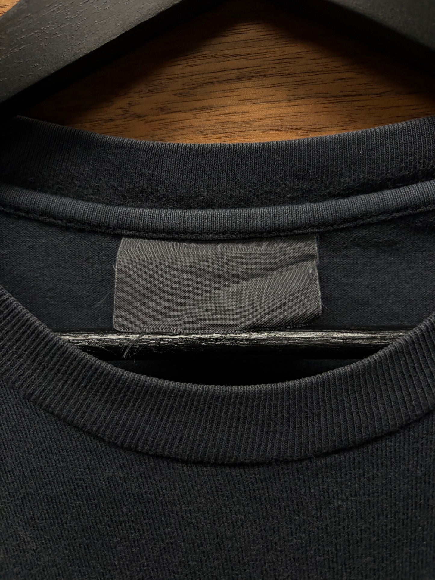 2000s Undercover ‘Samurai School’ Faded Black T-Shirt