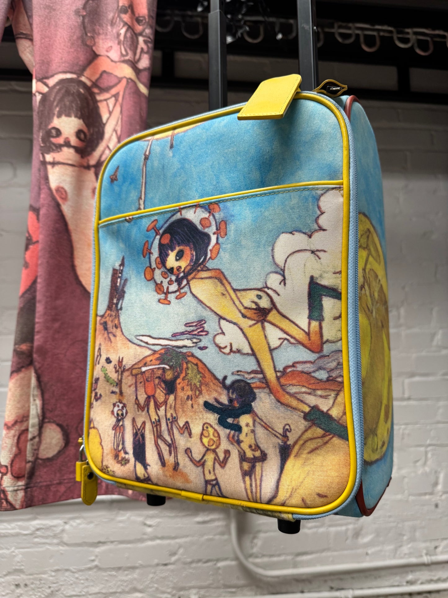 AW2004 Issey Miyake x Aya Takano Roller Suitcase