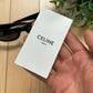 Celine ‘Gloss Black/Gold’ Oval Shape Retro Sunglasses