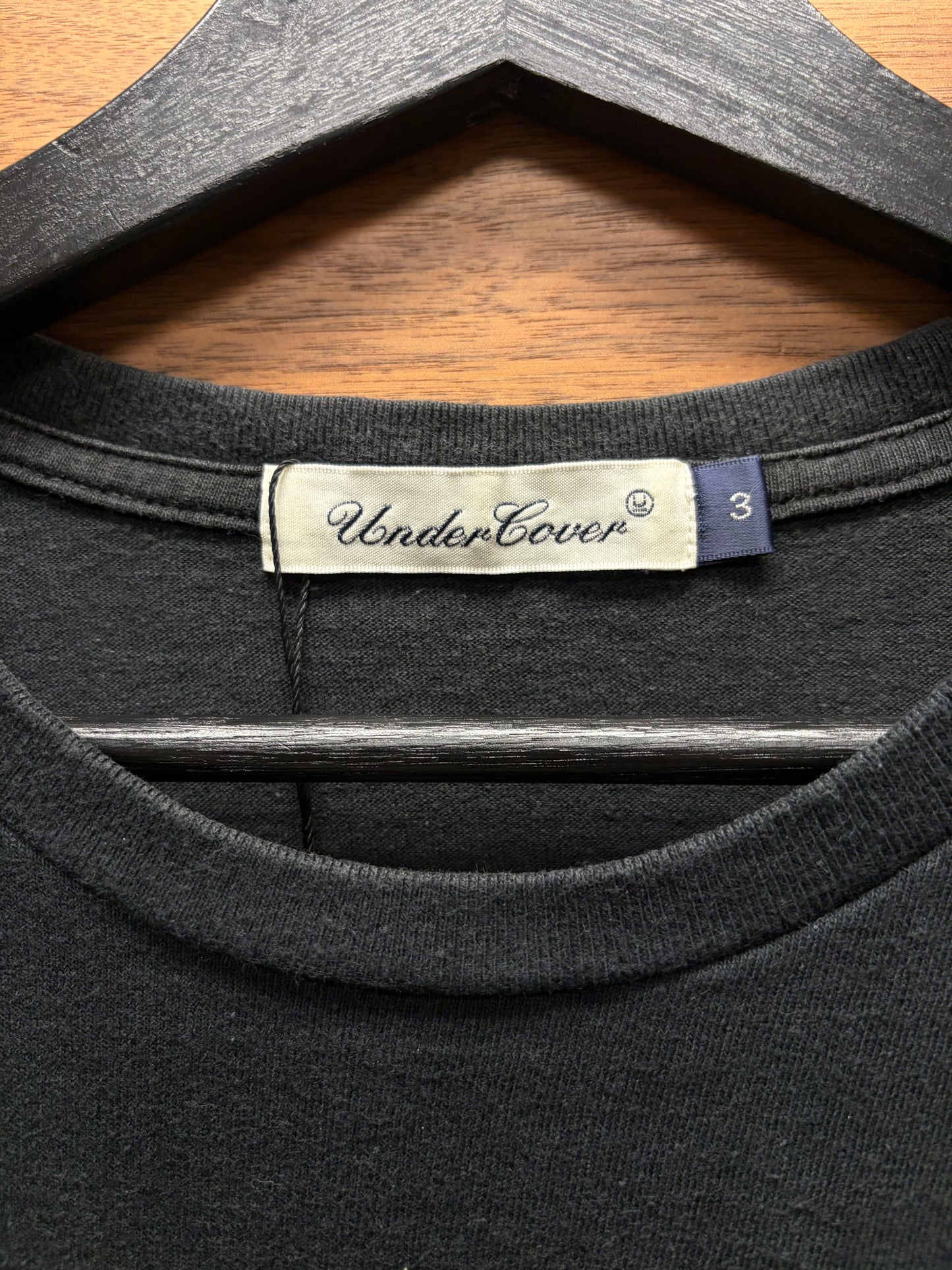 SS2019 Undercover ‘Bloody Geekers’ Black Graphic T-Shirt
