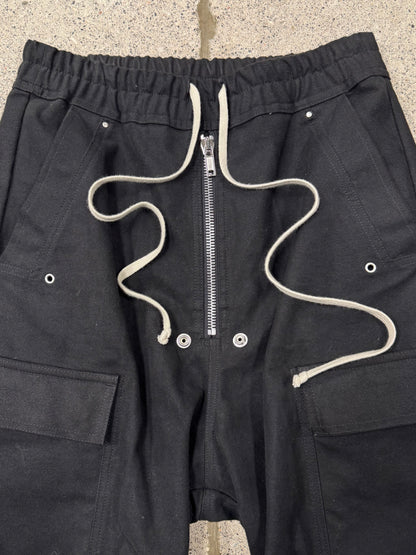 AW2023 Rick Owens ‘Luxor’ Heavy Cotton ‘Bela’ Wide Leg Cargo Pants