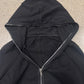 Rick Owens DRKSHDW ‘Gimp’ Black Full Zip Hoodie