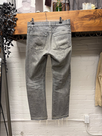 Vintage Helmut Lang ‘Classic Raw Denim’ Grey Skinny Jeans