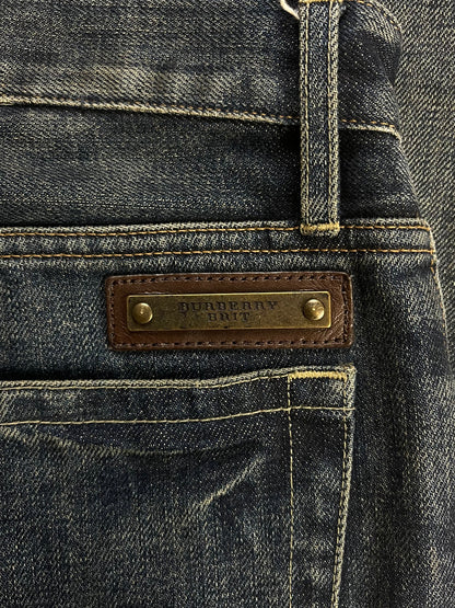 Burberry Washed Indigo Blue Slim Skinny Denim
