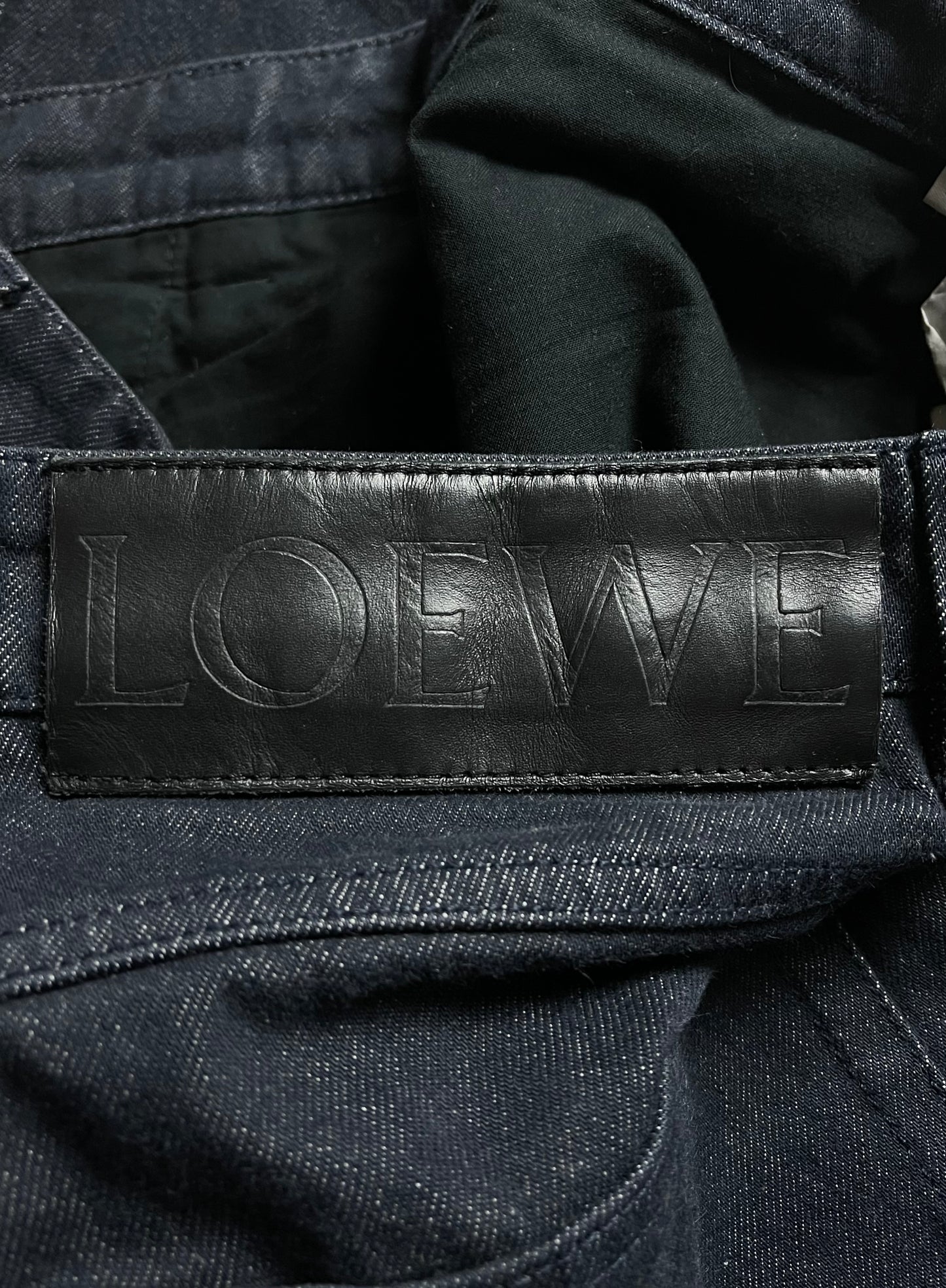 Spring Summer 2016 Loewe Fisherman High Cuffed Denim