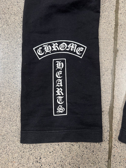 Chrome Hearts ‘T-Bar’ Black Sweatpants