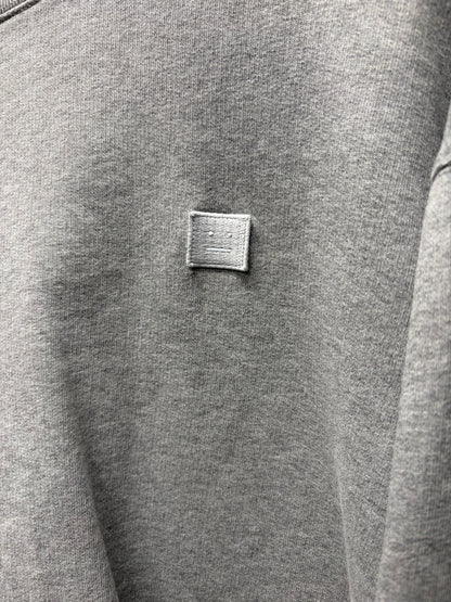Acne Studios ‘Fairview Face’ Grey Cotton Sweatshirt