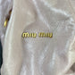 Miu Miu Pink Leather Ribbon Shoulder Bag