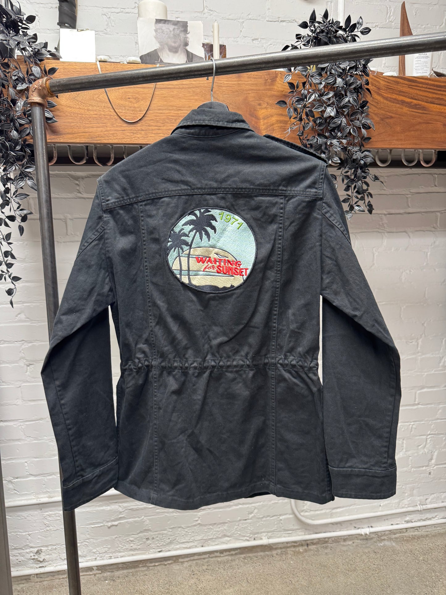 SS2017 Saint Laurent ‘Waiting for Sunset’ Military Jacket