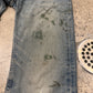 1999 Helmut Lang ‘Painter’ Washed Blue/Green Bootcut Denim