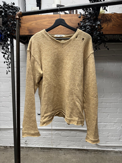 AW2003 Junya Watanabe Distressed Grunge Knit Sweater