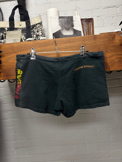 Vintage 90s Chrome Hearts Womens Cotton Shorts