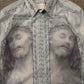 SS2016 Givenchy ‘Jesus in Thorns’ Button Up Shirt