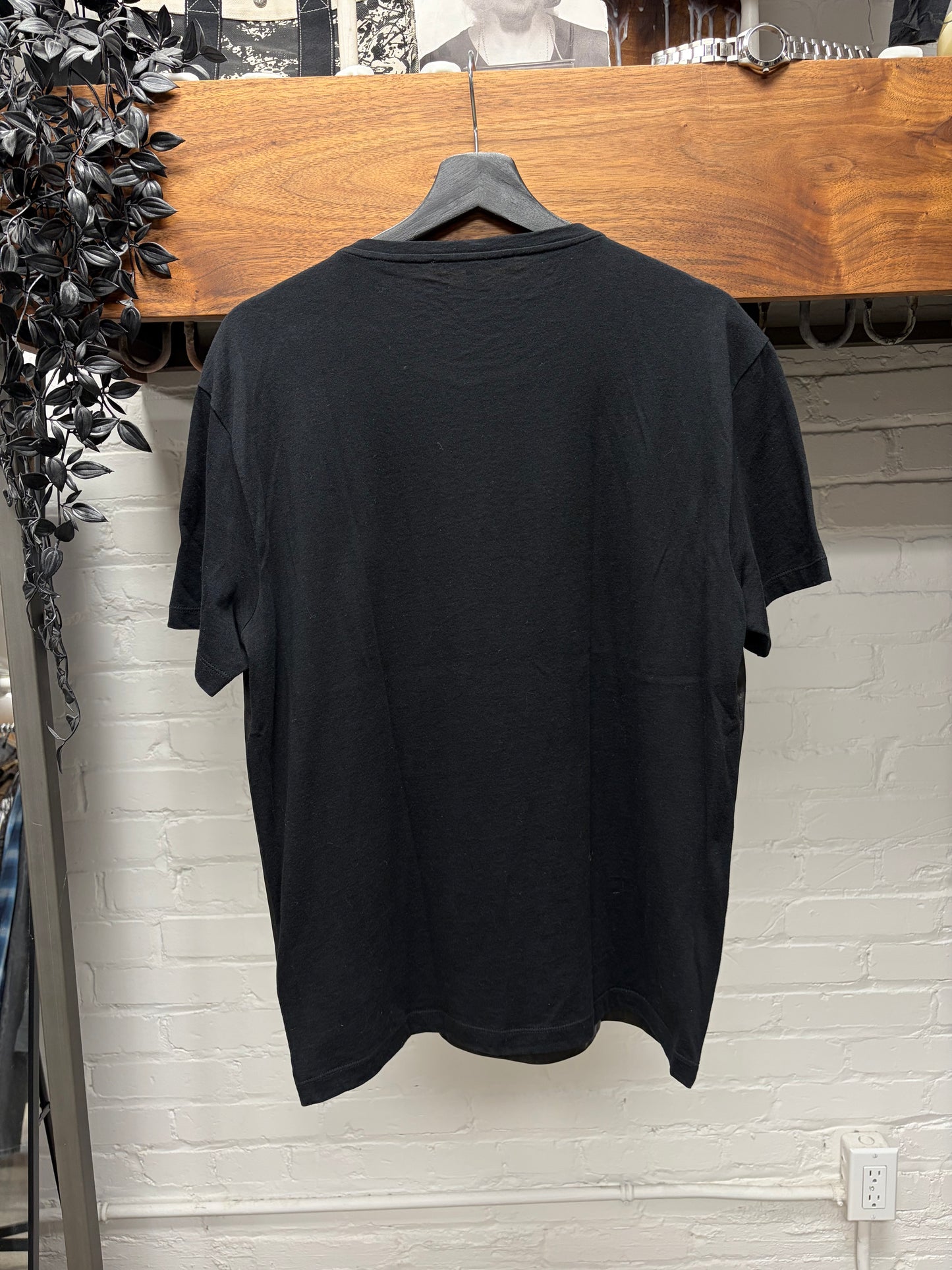 Vintage Gucci by Tom Ford Lambskin Leather T-Shirt