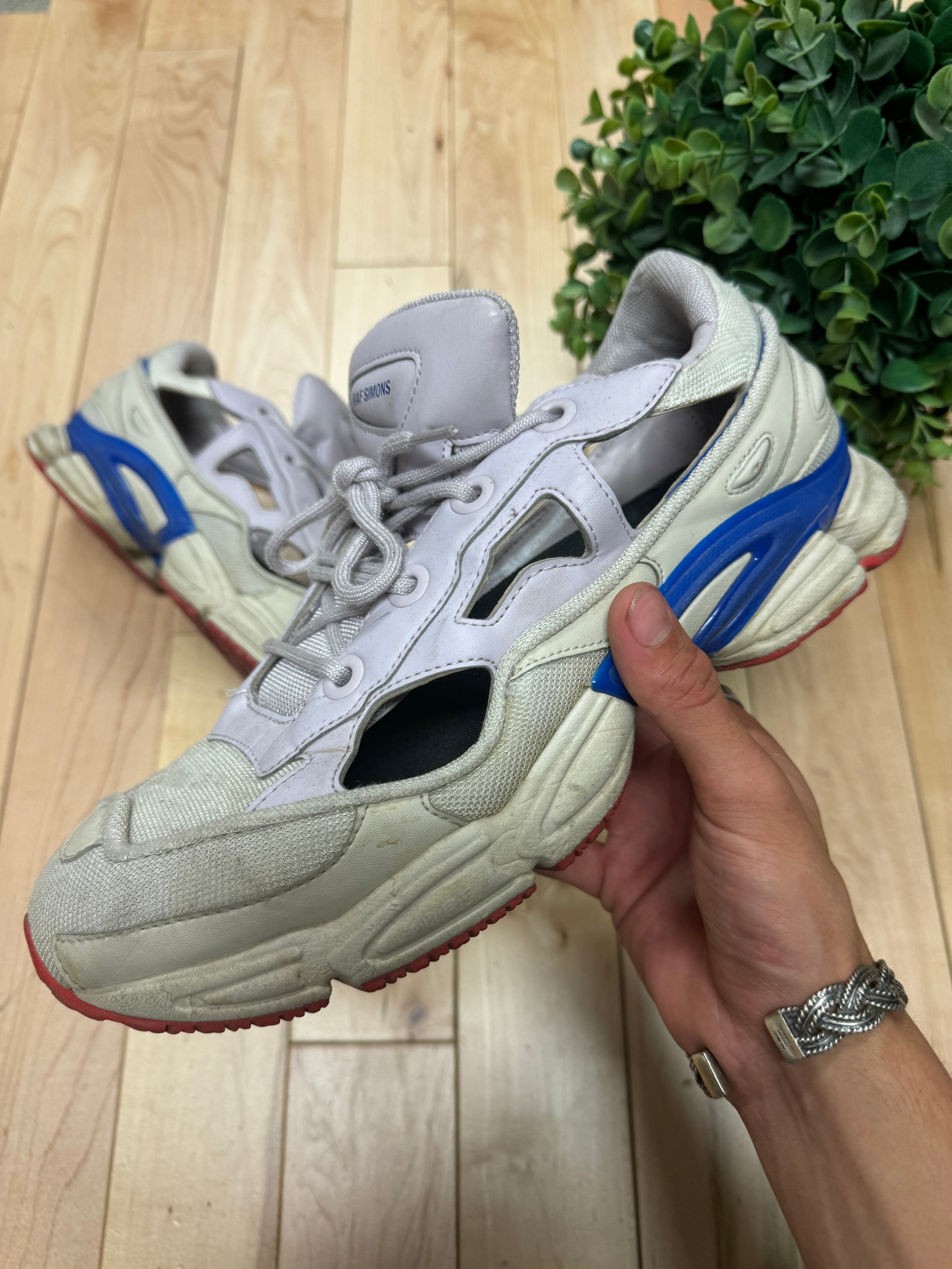 Raf Simons Ozweegos Cutout Low Top Sneakers