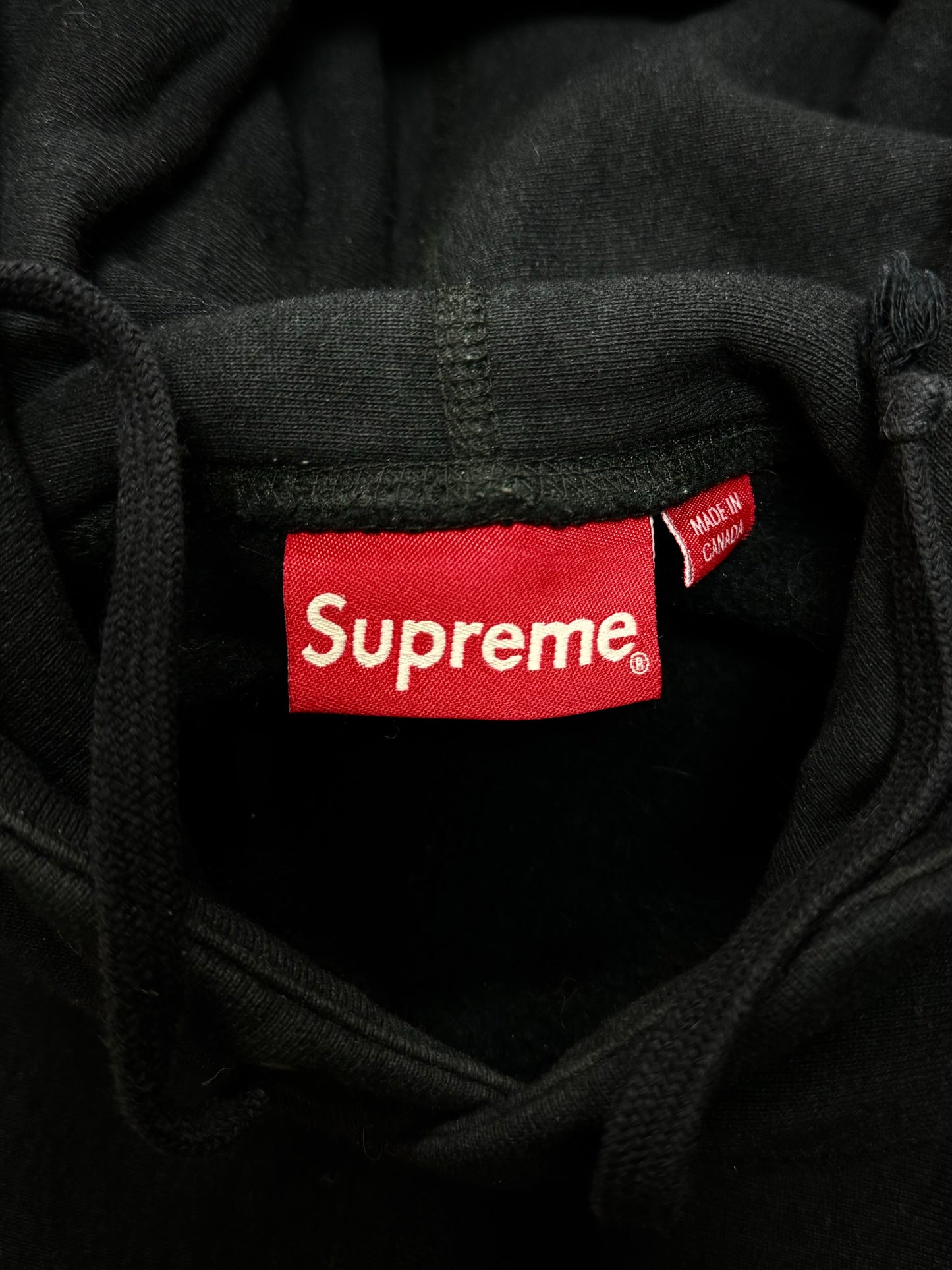 AW2017 Supreme ‘Digi’ Black Pullover Hoodie