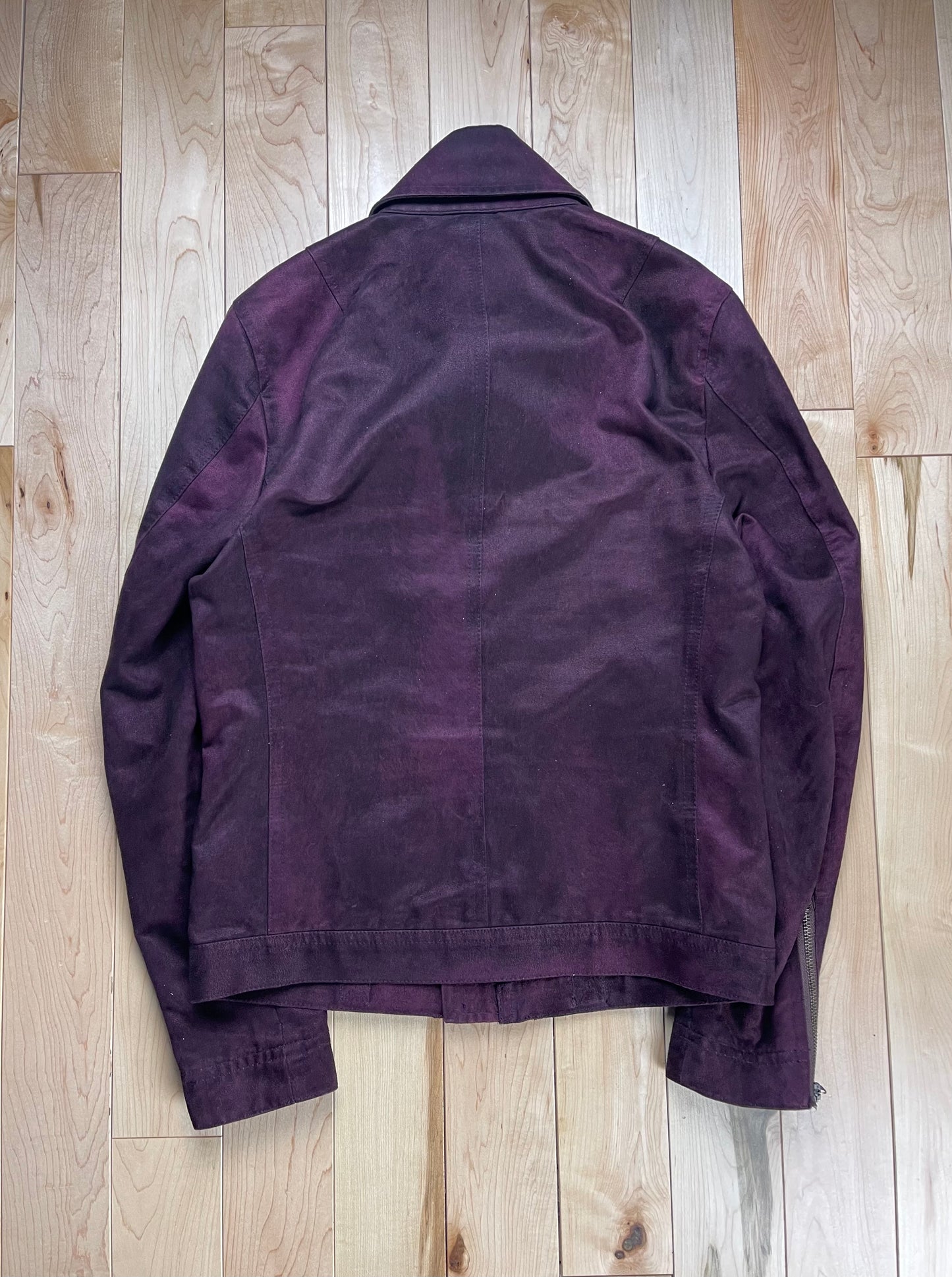 Tornado Mart Oxblood Red Zip Work Jacket