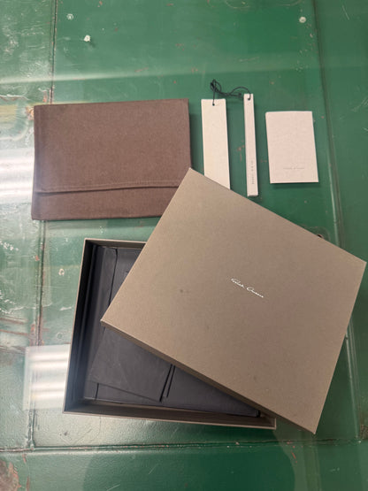 SS2019 Rick Owens ‘Babel’ Gold Foil Security Pocket Bag