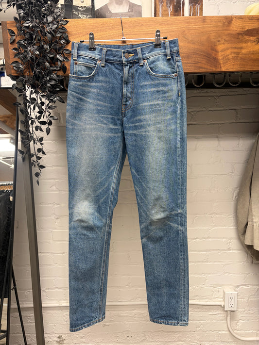 Celine ‘1AA3’ Washed Blue Skinny Jeans