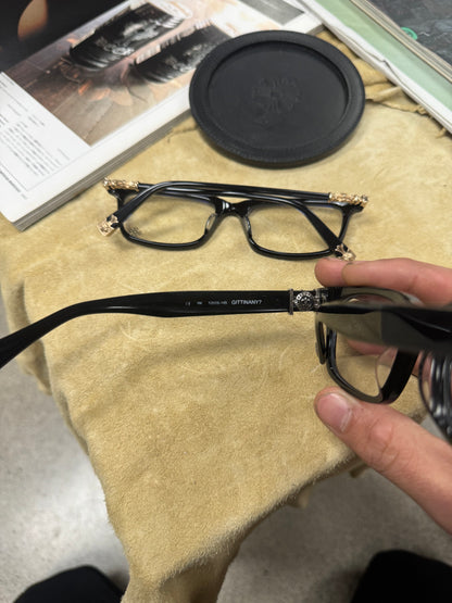 Chrome Hearts 925 Silver ‘Gittinany’ Fleur De Lis Glasses