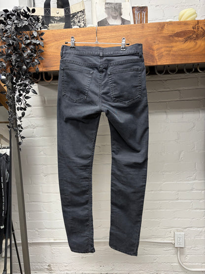Acne Studios ‘Ace UPS’ Faded Black Skinny Jeans