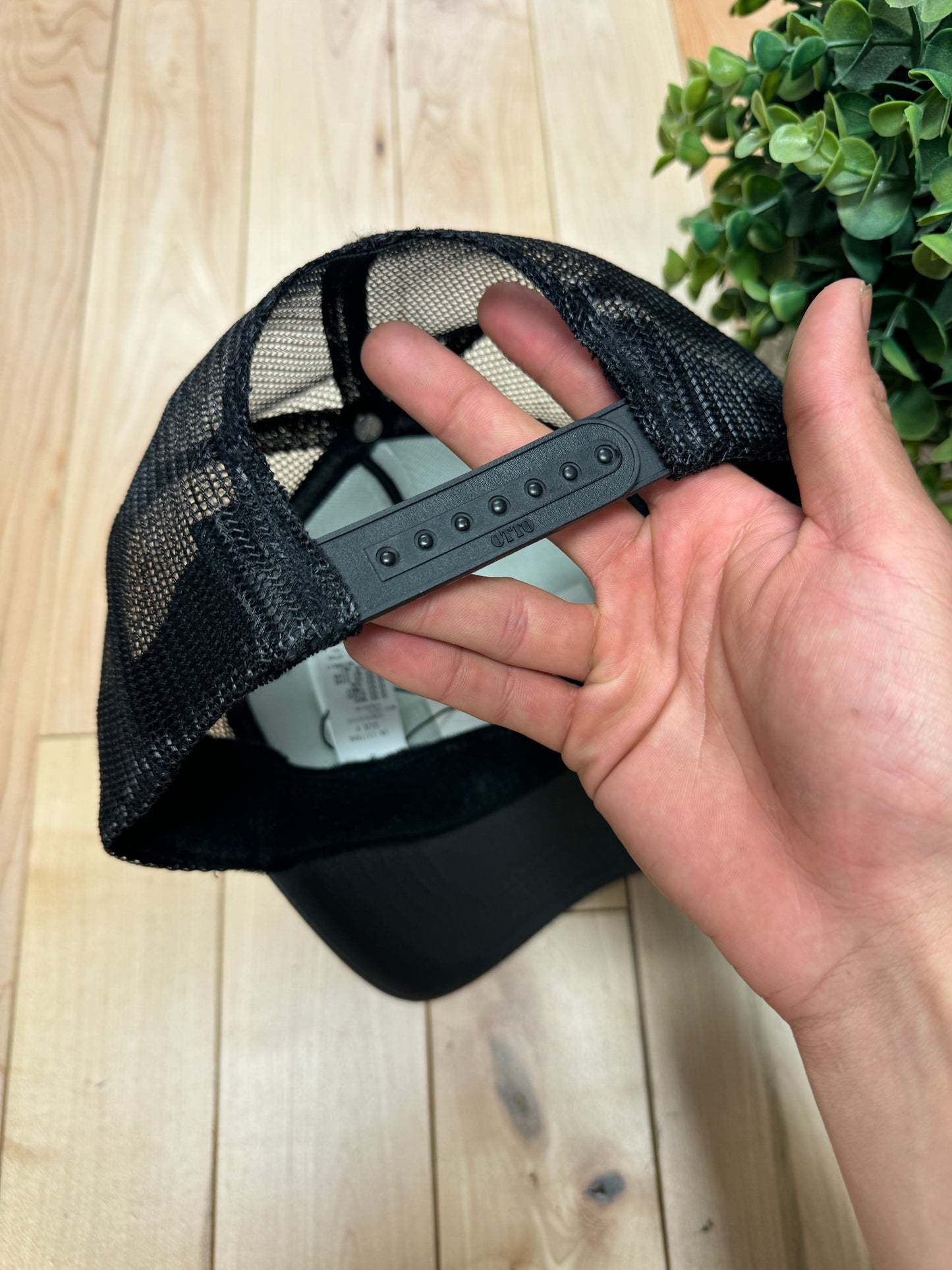 SS2024 Kapital Kountry Grey/Black Mesh Trucker Hat