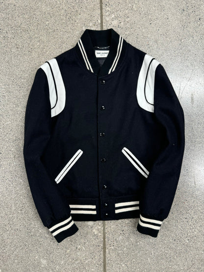 SS2018 Saint Laurent ‘Teddy’ Varsity Jacket