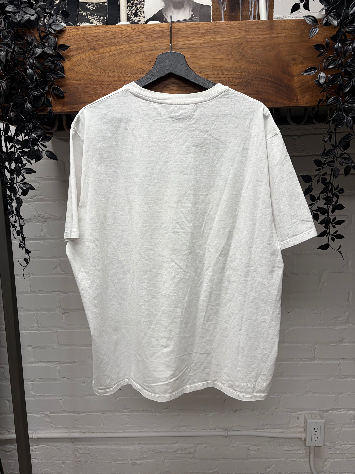 Neil Barrett ‘Doberman’ Portrait Graphic T-Shirt