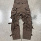 AW2021 Julius ‘Gas Mask’ Brown Cargo Pants