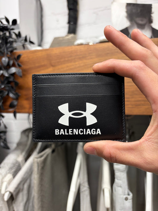 SS2025 Balenciaga x Under Armour Leather Cardholder Wallet