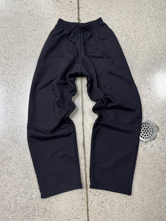 2023 Balenciaga Basic Logo Black Sweatpants