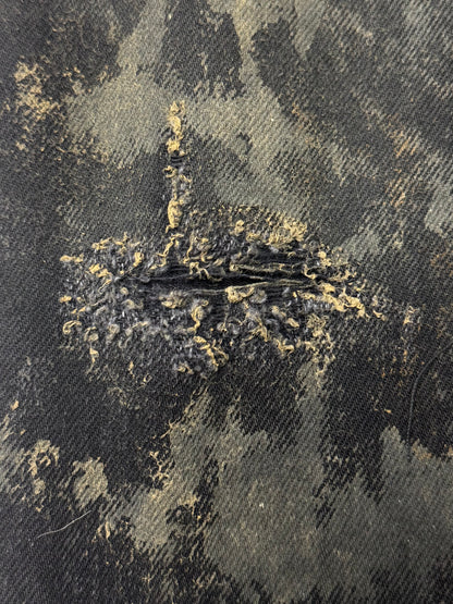 SS2023 Balenciaga ‘Mudshow’ Destroyed Mud Wash Wide Leg Denim