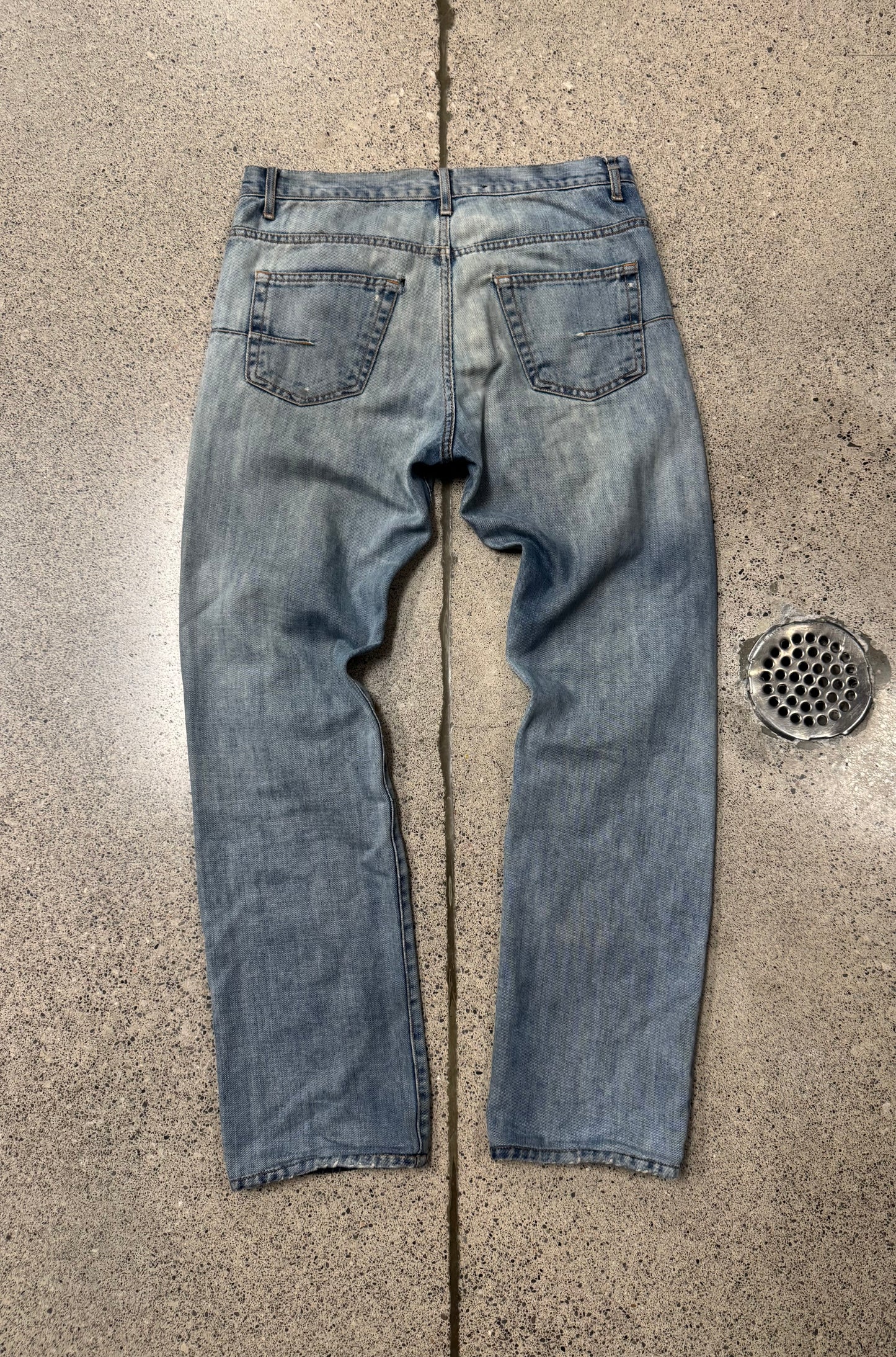 Dior Homme ‘Faded Light Wash Blue’ Skinny Denim