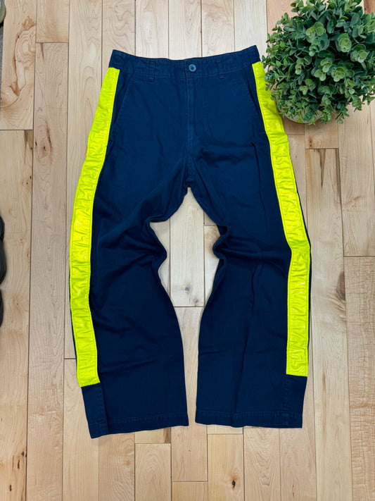 Comme Des Garçons ‘High Vis’ Wide Leg Work Pants.