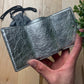 Balenciaga Papier Trifold Compact Silver Wallet