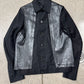 SS2019 Rick Owens ‘Babel’ Lacquered Black Waxed Cotton Work Jacket