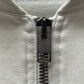 Dior Homme ‘Bee Motif’ White Zip Up Sleeveless Hoodie