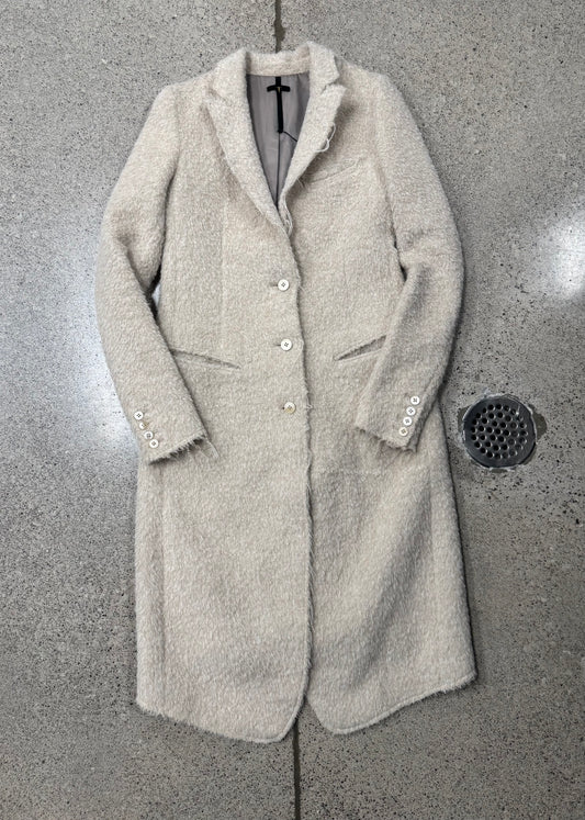 L.G.B. ‘Crucifix’ Alpaca Wool Coat