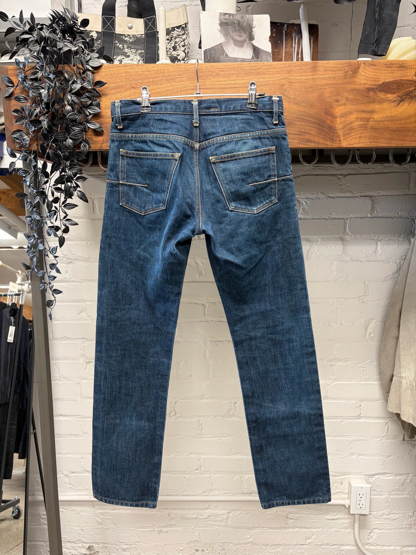 Dior Homme Classic Blue Wash Skinny Jeans