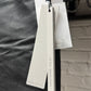SS2025 Rick Owens ‘Hollywood’ Linen Straight Cut Black Trousers