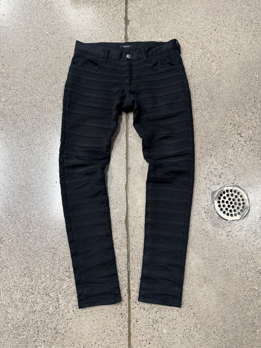 AW2013 Undercover ‘Anatomicouture’ Hagi Black Layered Skinny Jeans