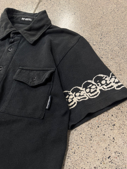 Vintage Hysteric Glamour ‘Skull n Bones’ Polo