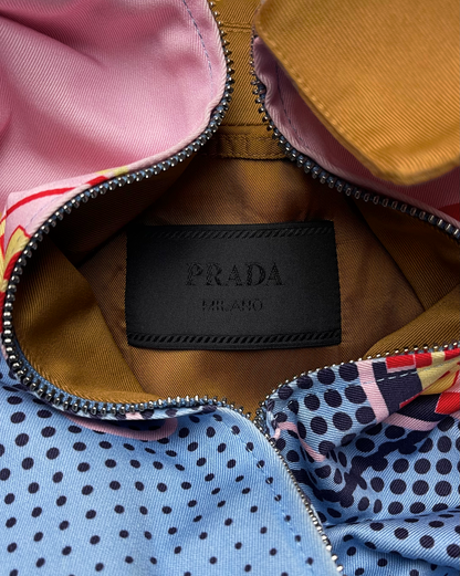 AW2020 Prada Futuristic Logo Harrington Jacket