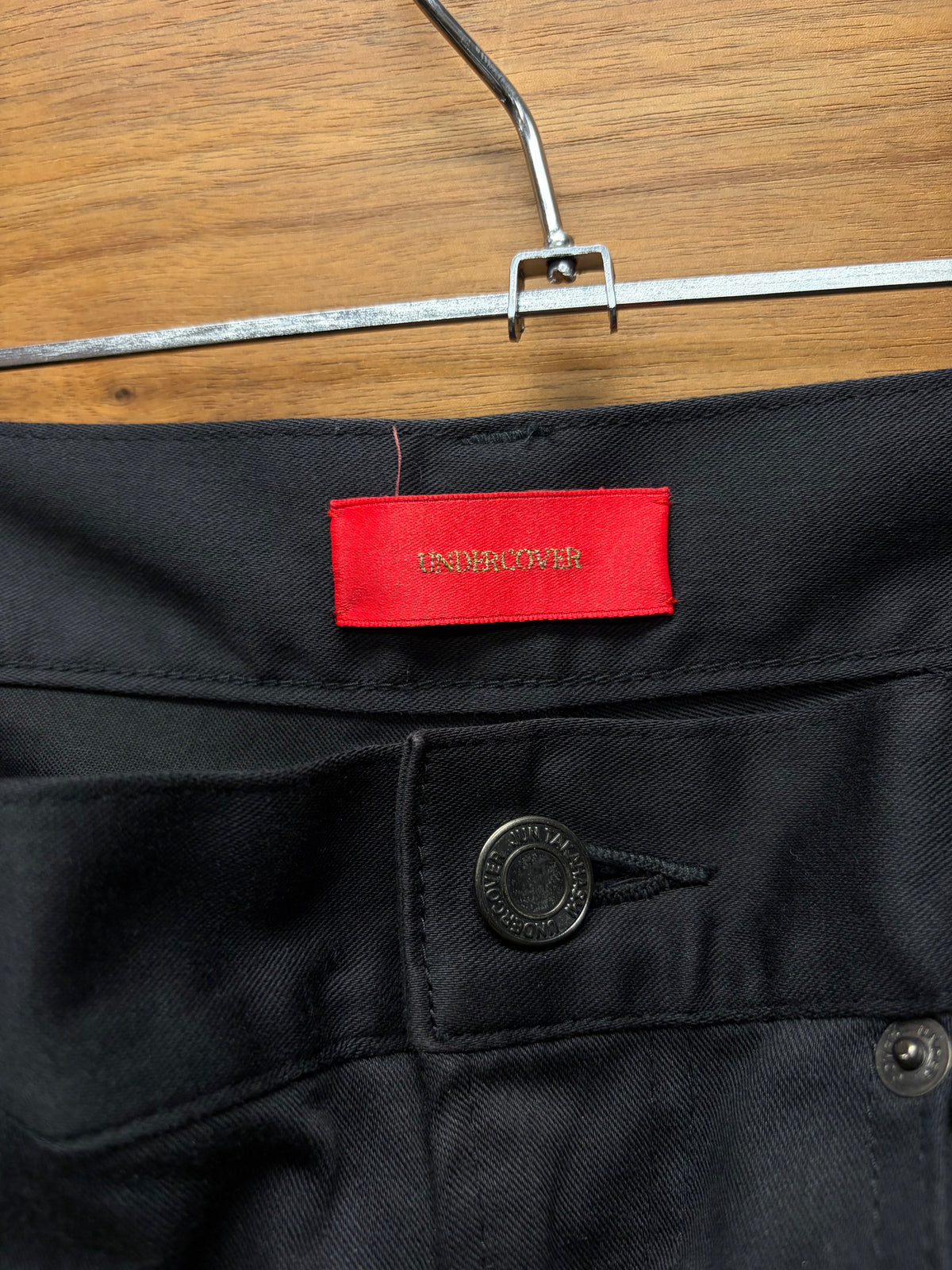 SS2007 Undercover ‘Purple’ Cummerbund Masked Face Pocket Skinny Jeans