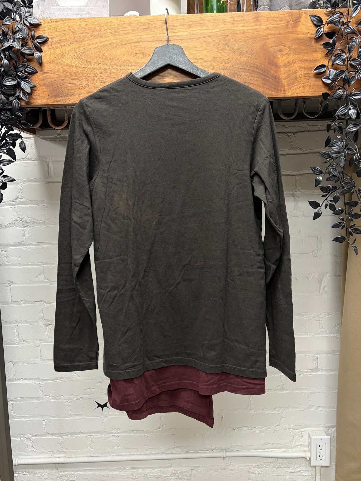 Yohji Yamamoto ‘Ground Y’ Reconstructed Cotton Long Sleeve Shirt